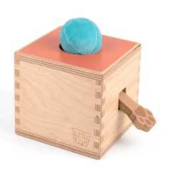Wooden Interactive Ball Toss Toy | Montessori Cause & Effect Learning (8+ Months)