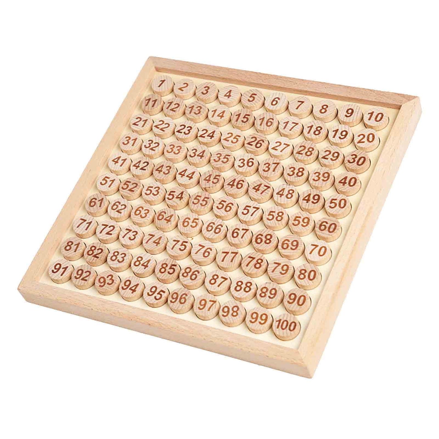 Wooden Sudoku Math Puzzle Board | Kids Logic Game & Number Learning Toy