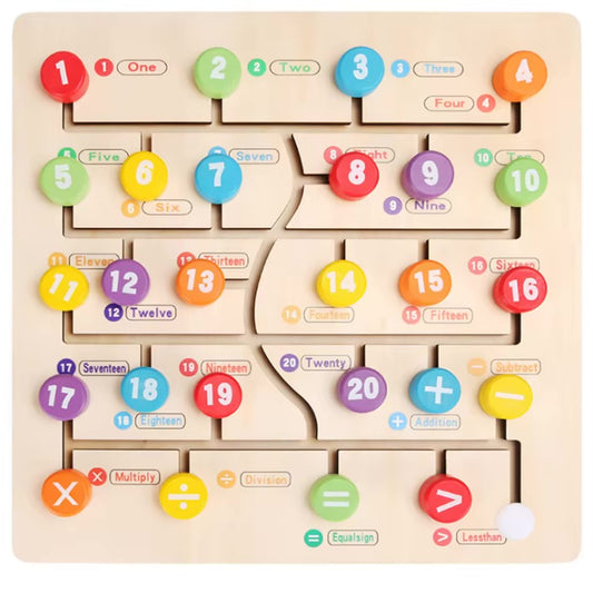 Wooden Puzzle Activity Learning Toy | Preschool Educational Puzzle for Early Skills